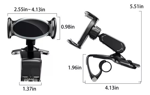 Miniatura 2 de Holder Miralle 360° CRH099